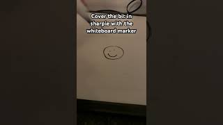 How to get sharpie off of whiteboard sharpie whiteboard marker drawing [upl. by Ena]