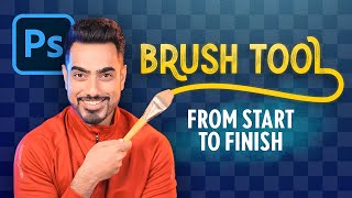 Master Brush Tool from Start to Finish  Photoshop for Beginners  Lesson 12 [upl. by Matthiew80]