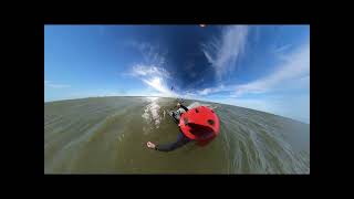 Kiteboarding in Galveston exposing my mind through music as i fly with the message in the 2 songs [upl. by Eahcim]