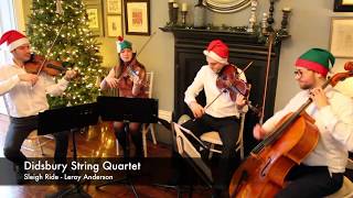 Sleigh Ride  Leroy Anderson Didsbury String Quartet [upl. by Mic]