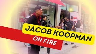 What Happens When Jacob Koopman Performs on Dublins Busiest Street [upl. by Ahsienar]