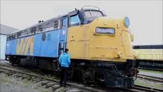 CLASSIC VIA RAIL FUNT LOCOMOTIVE 6309 WALK AROUND [upl. by Prosper]