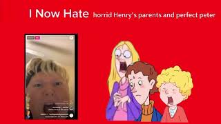 Horrid Henrys parents and perfect peter reaction that me now hates them [upl. by Lorenza848]