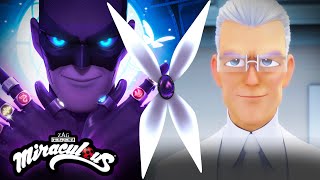 MIRACULOUS  Gabriel Agreste 🦋 Hawk Moth ⚡️ Monarch  COMPILATION S5  Tales of Ladybug amp Cat Noir [upl. by Wales]