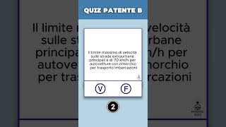 Quiz ufficiale per la patente B perte patente [upl. by Anecuza]