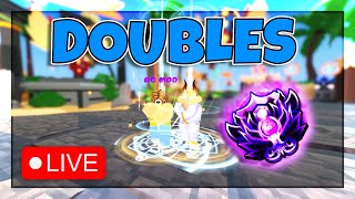 Pro SkyWars player tries DOUBLES  🔴LIVE🔴 [upl. by Placeeda]