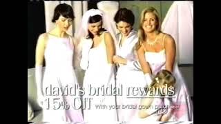 Davids Bridal Ad Save 15 2002 [upl. by Tonneson]