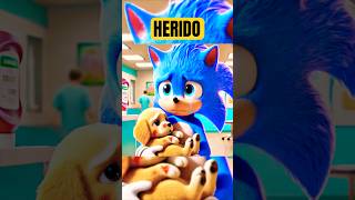 Sonic Salva A Un Perro Herido 😢 comedia sonic [upl. by Abraham832]