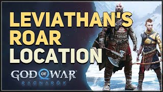 Leviathans Roar Location God of War Ragnarok [upl. by Nirre]