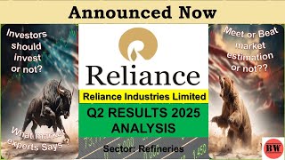 RELIANCE Q2 results 2025 RELIANCE results today RELIANCE Share News RELIANCE Share latest news [upl. by Astred947]