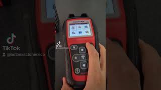 Autel MaxiTPMS TS508 Programando Sensores TPMS Chevrolet Equinox 2015 [upl. by Wolpert104]