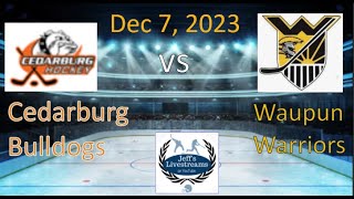 Cedarburg vs Waupun [upl. by Yltnerb592]