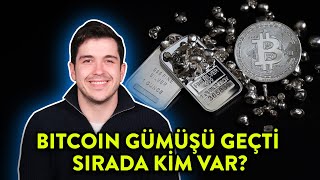 Bitcoin Gümüşü Geçti Sırada Kim Var⁉️ Dogecoin Çılgınlığı 🚨 ETFlerde Yeni Rekor 🚀 [upl. by Fai]