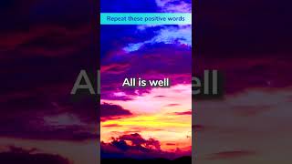 All Is Well AFFIRMATIONS 💙 Guided Meditation 💙 Law of Attraction  Manifestation [upl. by Arabrab850]