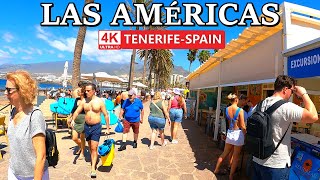 TENERIFE  PLAYA DE LAS AMÉRICAS  Take a look at the Current Situation 🌡️ 4K Walk ● March 2024 [upl. by Fry]