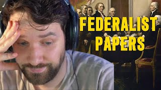 Destiny Reads Federalist Papers 910 [upl. by Noval336]