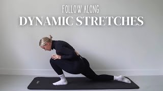 WARMING UP dynamic stretching routine [upl. by Juni262]