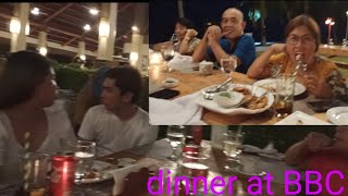 Dinner at BBC Bohol Beach Club Resort [upl. by Sedrul]