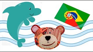 Animales marinos en portugues  Nombres y sonidos [upl. by Bunker]