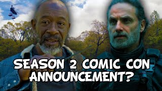 The Walking Dead The Ones Who Live Season 2 ‘Comic Con Announcement amp Episode 1 Ideas’ Explained [upl. by Ailekat]