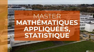 Master Mathématiques Appliquées Statistique [upl. by Knut878]