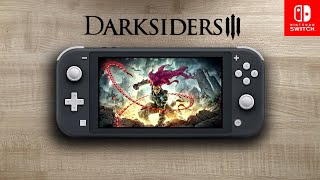 Darksiders III  Nintendo Switch LITE Gameplay [upl. by Nillor779]