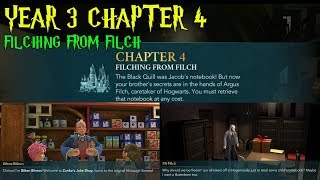 Harry Potter Hogwarts Mystery Year 3 Chapter 4 Filching From Filch Gameplay [upl. by Aikemat223]