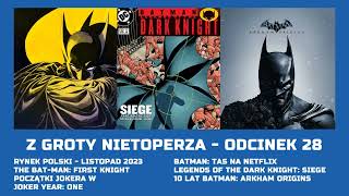 10 lat Arkham Origins Batman TAS na Netflix Siege Joker Year One i powrót pierwszego Batmana [upl. by Siri905]