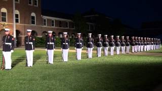 United States Marine Corps Silent Drill Platoon 2013 [upl. by Adlihtam]