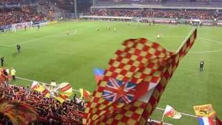 Les Corons chanté par le stade Bollaert RCLSCB 21012014 [upl. by Tutankhamen]