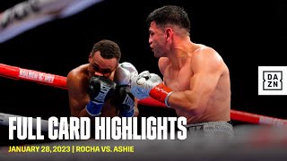 FULL CARD HIGHLIGHTS  Alexis Rocha vs George Ashie [upl. by Lamdin]