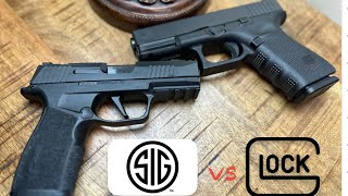 Sig XMacro vs Glock 19 Does Sig Have The New Do It All Gun [upl. by Seuqcaj584]