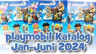 Tolle Neuheiten 😍  playmobil Katalog Januar  Juni 2024  REVIEW [upl. by Sheba362]