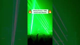 Gareth Emery played Binary Finary  1998 Victor Ruiz Remix at LSRCITY V3 shorts garethemery [upl. by Akcinehs]