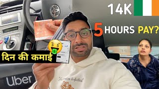 UBERTAXI 5 Hours INCOME🤑  Socha Nai Tha Itna Bn Jayega😳  Sachin Desi Vlogs [upl. by Nova]