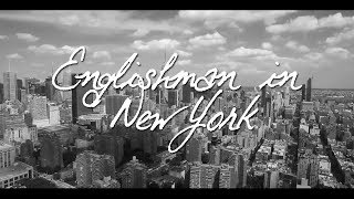 Sting quotEnglishman in New Yorkquot Lyric Video [upl. by Romelle560]