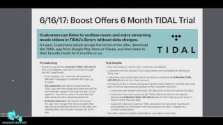 Boost Mobile offers 6 Months of Free Tidal HD [upl. by Selyn]