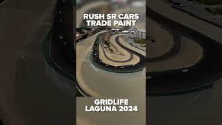 INTENSE GRIDLIFE RUSH SR BATTLE BETWEEN TEAMMATES AT LAGUNA SECA [upl. by Ellerrad]