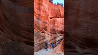 Visiting Picaboo Slot Canyon in Kanab UT travel utah motherearth [upl. by Yelsa]