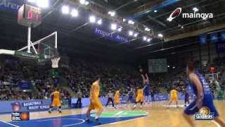 Energieleistung des Spiels FRAPORT SKYLINERS vs Tübingen präsentiert von der Mainova [upl. by Elleuqram]