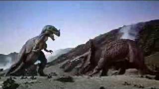 Ceratosaurus vs Triceratops from 1 Million Years BCflv [upl. by Urdna760]