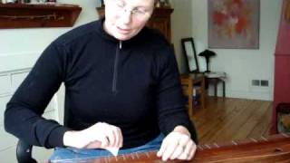 Traditional mountain dulcimer BEGINNER3 Strum motions [upl. by Enomor]