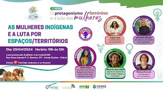 Palestra As mulheres indígenas e a luta por espaçosterritórios [upl. by Einittirb6]