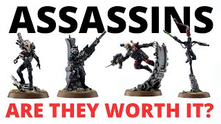 Assassins in 40K 10th Edition Review  Are they Worth It [upl. by Etta]