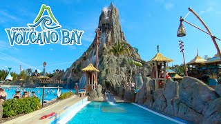 Volcano Bay Universal Orlando Florida 2022  Walking Tour [upl. by Rimidalv932]