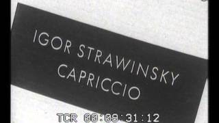 Leonard Bernsteins rare short film tribute to Stravinsky [upl. by Franky281]