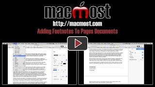 Adding Footnotes To Pages Documents 1183 [upl. by Featherstone]