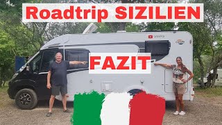 🌞 Unser Sizilien Fazit nach 10 Wochen Roadtrip mit dem Wohnmobil [upl. by Ayot]