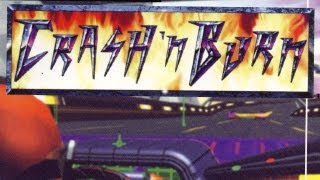 Classic Game Room  CRASH N BURN review for Panasonic 3DO [upl. by Amasa762]