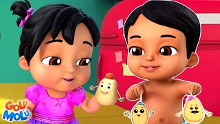 Aloo Kachaloo आलू कचालू Main Doctor Hu  Best Golu Molu Rhymes in Hindi for Babies [upl. by Atilrak111]